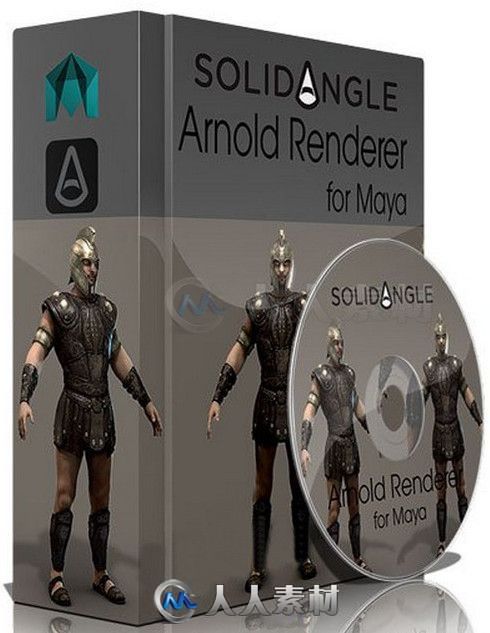 Arnold光线特效渲染Maya插件V1.1.1.0版 SolidAngle Maya To Arnold (MtoA) 1.1.1.0...