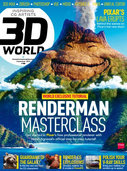 3D世界艺术杂志2014年12月刊 3D World December 2014