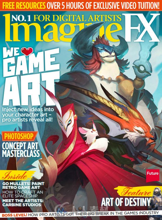 科幻数字艺术杂志2014年12月刊 ImagineFX December 2014