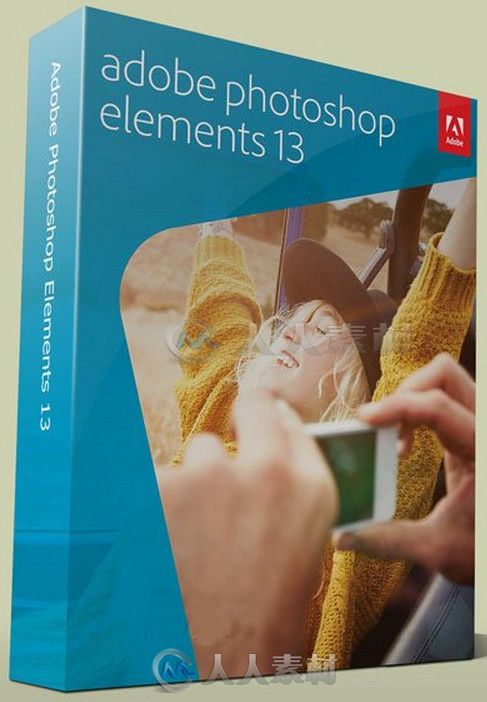 平面设计软件Photoshop Elements V13.0版 Adobe Photoshop Elements 13.0 Win64