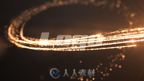 粒子旋窝Logo演绎动画AE模板 Videohive Particle Swirl Logo 8982854