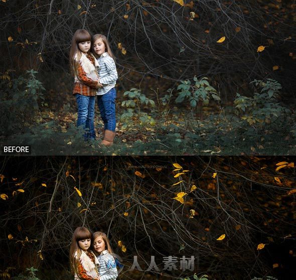 专业时尚调色预设LRTemplate模板graphicriver-9068619-17-hq-autumn-presets