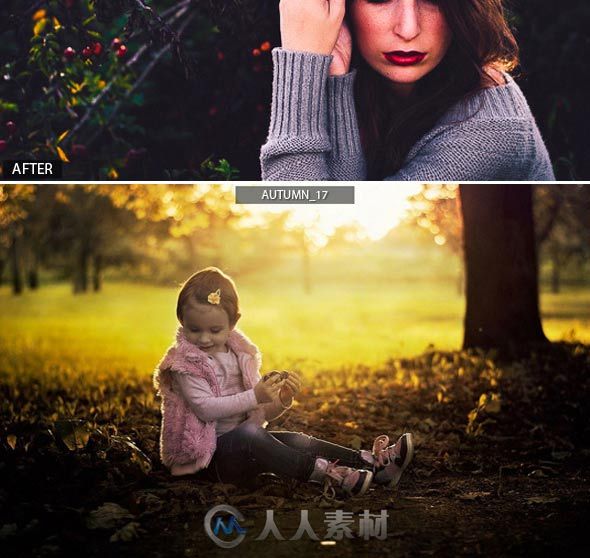 专业时尚调色预设LRTemplate模板graphicriver-9068619-17-hq-autumn-presets