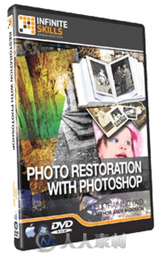 Photoshop超级照片修复技术视频教程 Infintieskills Photo Restoration With Photo...