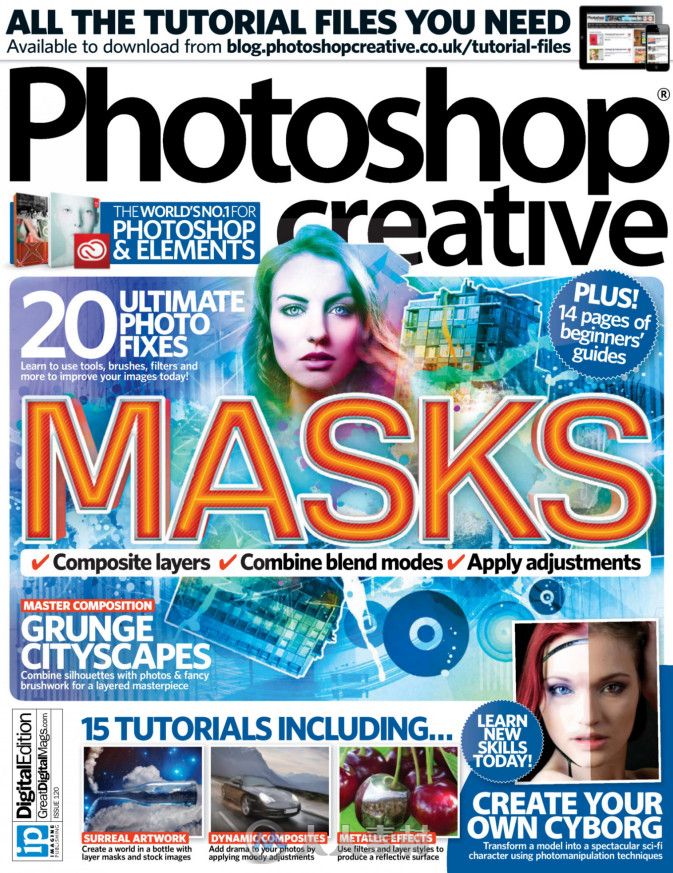 Photoshop创意杂志2014年第120期 Photoshop Creative Issue 120 2015