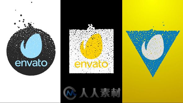 浇灌设计Logo演绎动画AE模板 Videohive Stylish Logo 9368563