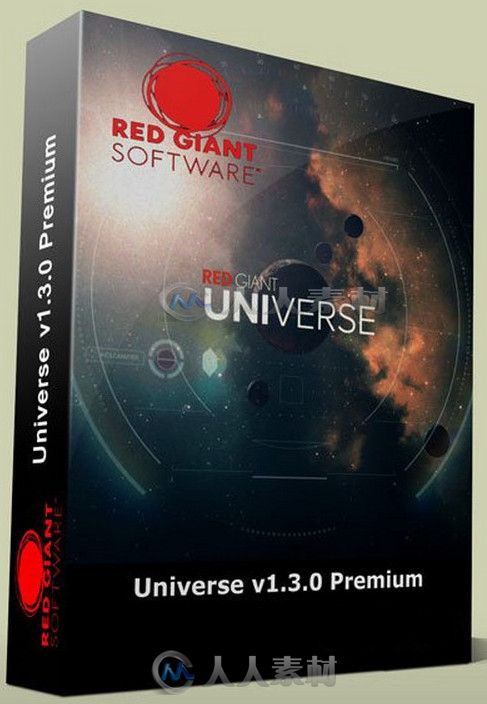 Red Giant Universe红巨星宇宙插件合辑V1.3版 Red Giant Universe v1.3.0 for AE P...