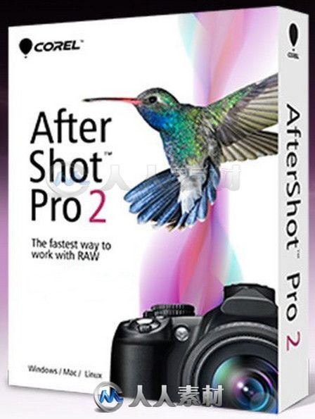 AfterShot Pro数码照片管理和处理软件V2.1.1.9版 Corel AfterShot Pro 2.1.1.9 Mul...