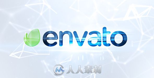 滑润简洁Logo标志演绎动画AE模板 Videohive Smooth Logo Opener 9476261