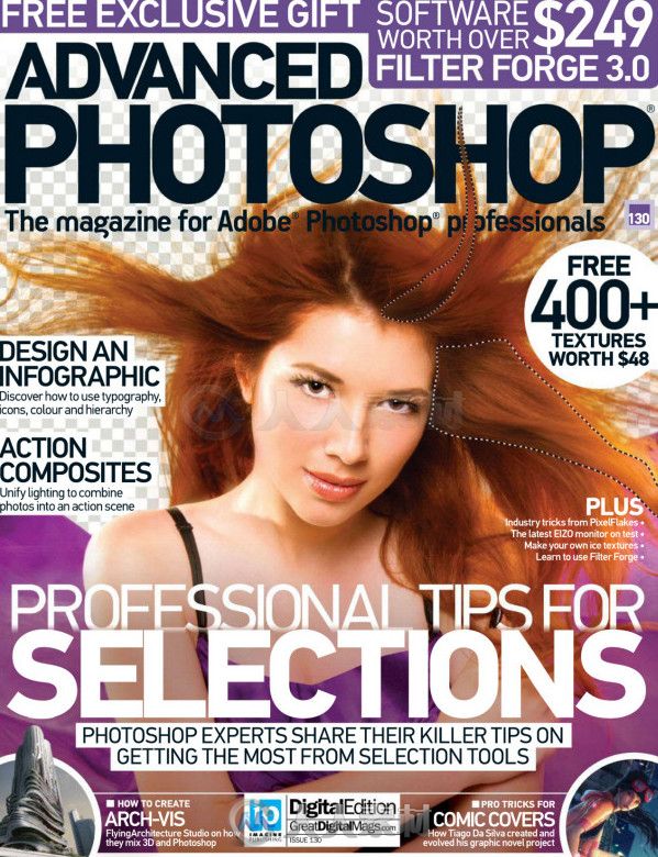 Photoshop高端杂志2015年总第130期 Advanced Photoshop Issue 130 2015