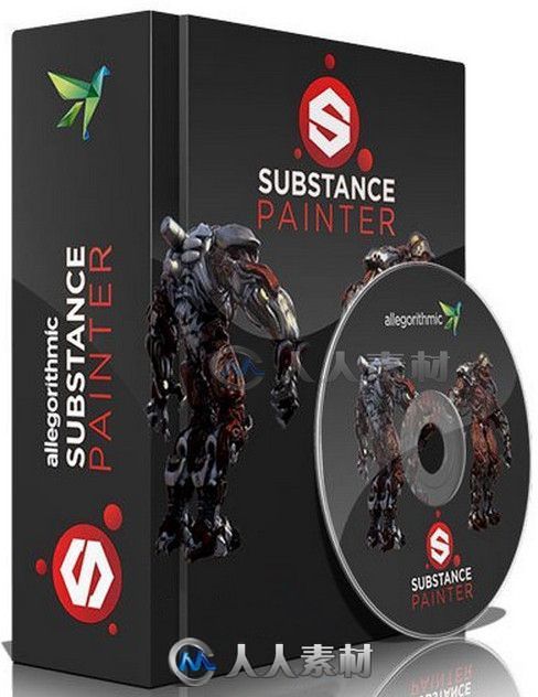 Substance Painter三维纹理材质绘画软件V1.1.1.556版 Allegorithmic Substance Pai...