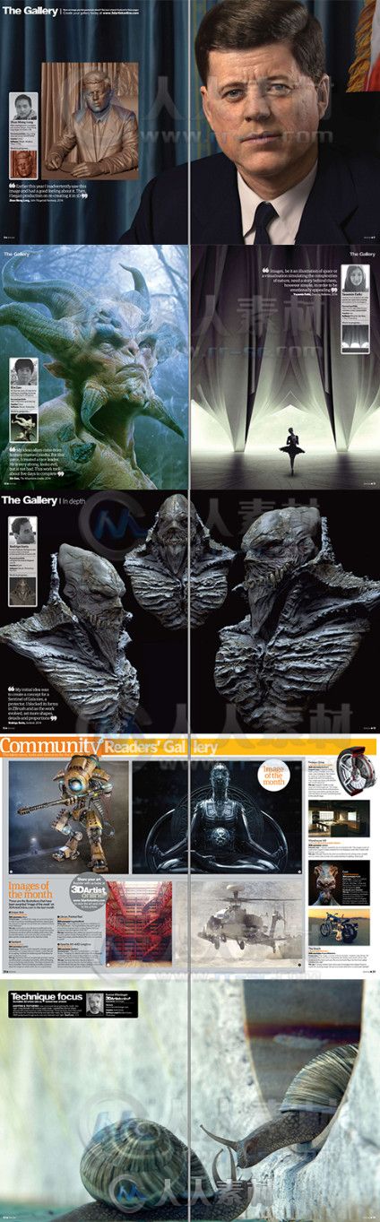 3D艺术家书籍杂志第76期 3D Artist Issue 76 2015