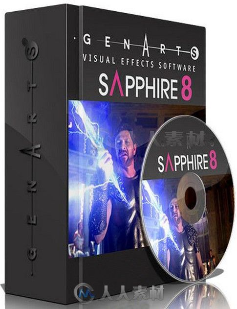 GenArts Sapphire蓝宝石AE插件V8.0版 GenArts Sapphire v8.0 for OFX Win