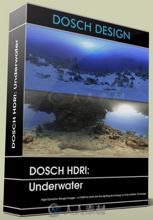 水下海底世界HDRI环境反射贴图合辑 DOSCH HDRI Underwater