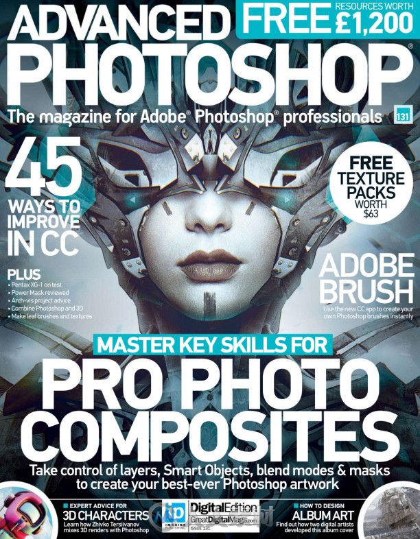 Photoshop高端杂志2015年总第131期 Advanced Photoshop Issue 131 2015