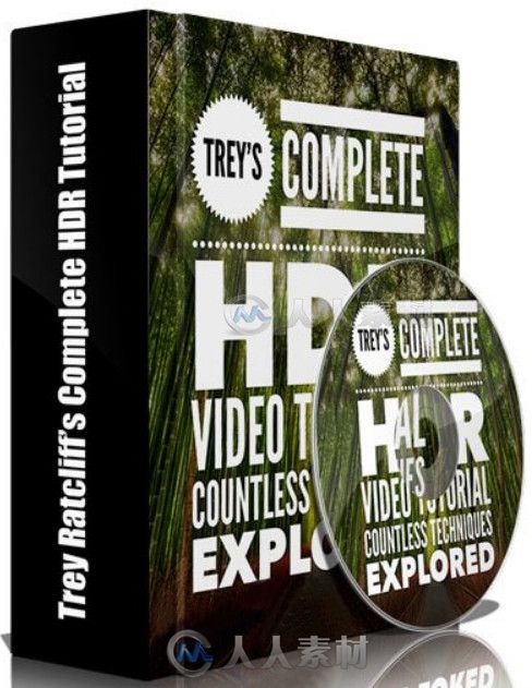 HDR摄影后期处理从初级到高级视频教程 Trey Ratcliff’s Complete HDR Tutorial Co...