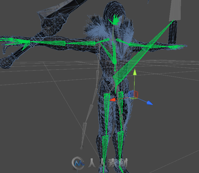 刺客类3D模型