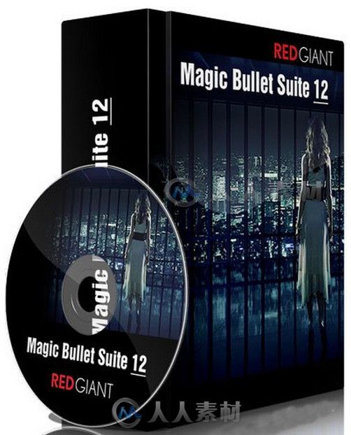 红巨星视觉特效插件包V12.0.0版 Red Giant Magic Bullet Suite v12.0.0