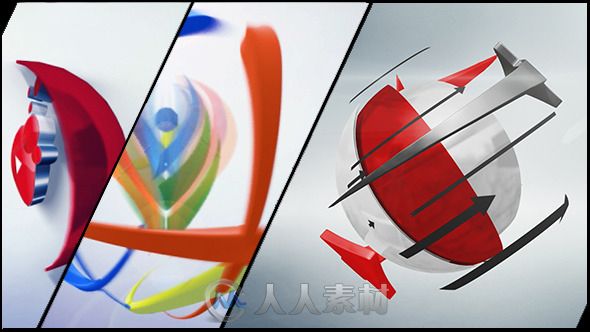 企业形象Logo演绎动画AE模板 Videohive Corporate Sphere Logo 10325568