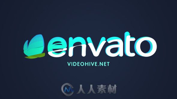 折叠反转Logo演绎动画AE模板 Videohive Flipped Logo Intro 10420769