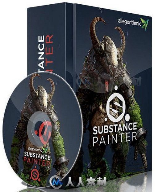 Substance Painter三维纹理材质绘画软件V1.3.0.645版 Allegorithmic Substance Pai...