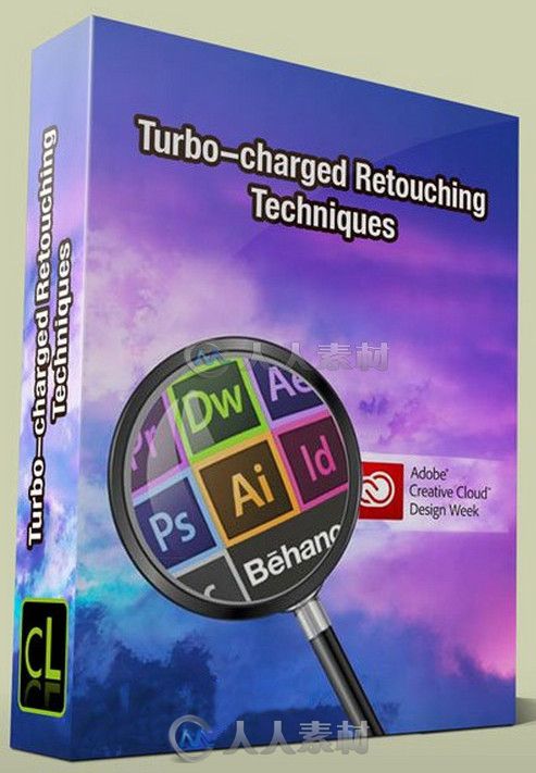 Photoshop图像区域修整训练视频教程 CreativeLIVE Turbo-charged Retouching Techn...