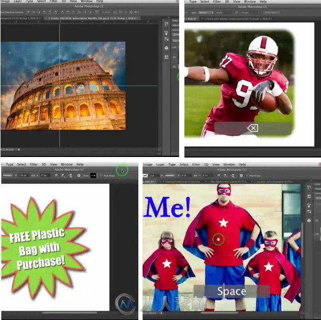 Photoshop图形工具使用技巧视频教程 CreativeLIVE Mastering Photoshop’s Shape T...