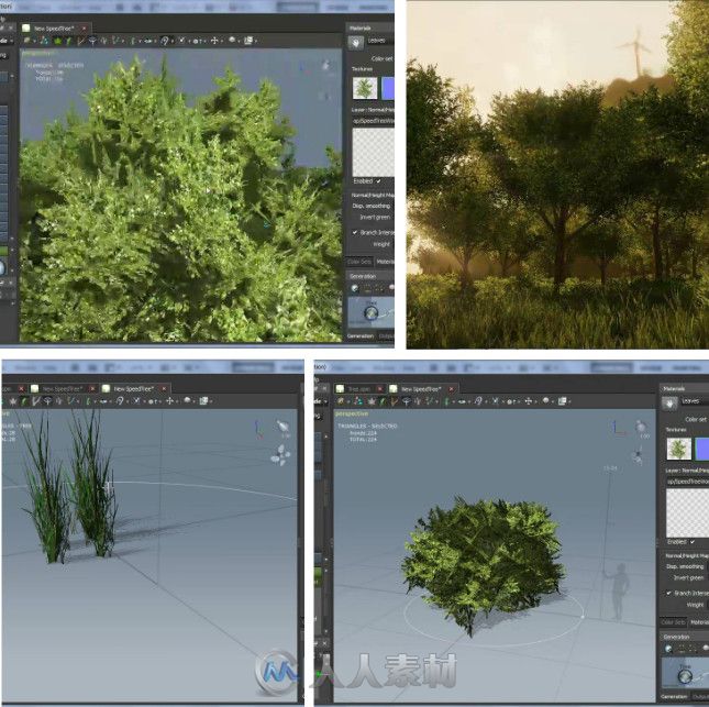 Cryengine中Speedtree植被制作训练视频教程 3DMotive Intro to Speedtree in Cryen...