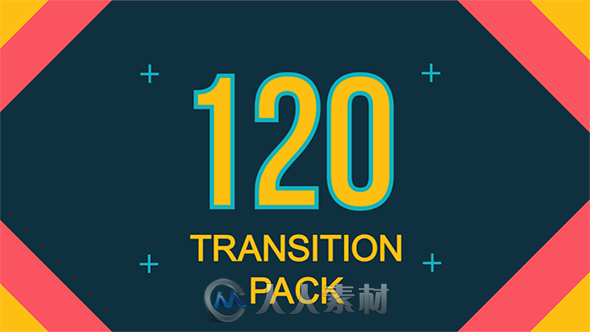 120组转存特效动画AE模板合辑 Videohive Transitions Pack 10580682