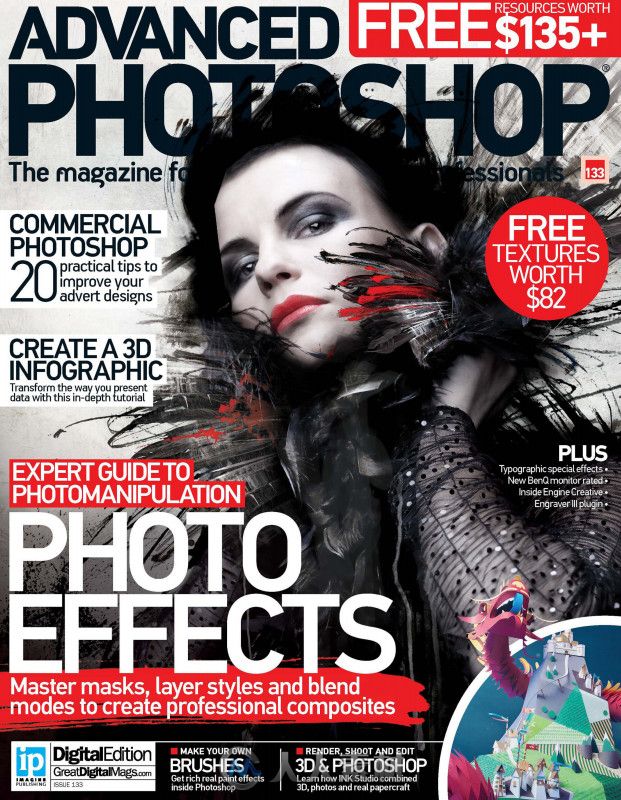 Photoshop高端杂志2015年总第133期 Advanced Photoshop Issue 133 2015