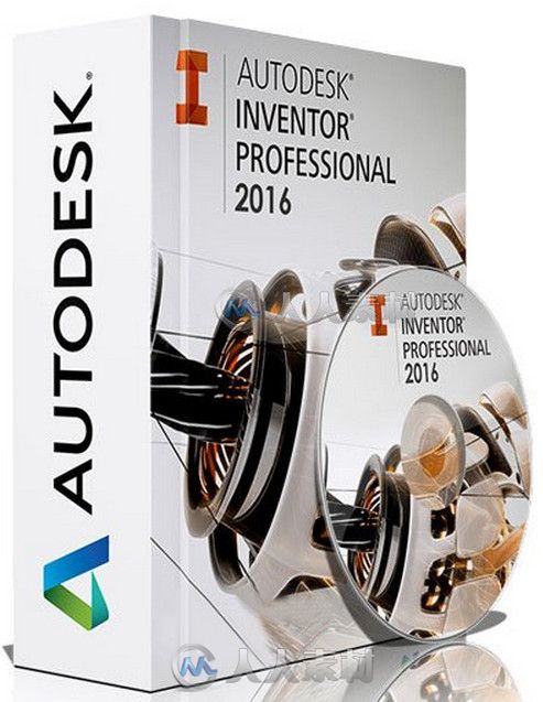 Autodesk Inventor三维可视化实体模拟软件V2016版 Autodesk Inventor 2016 Win32 W...