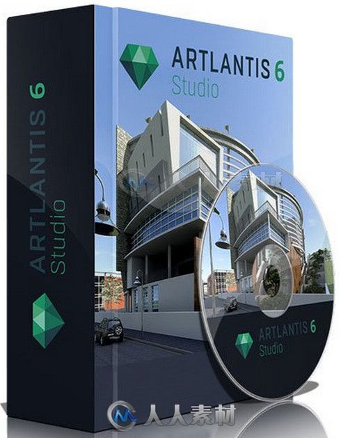 Abvent Artlantis Studio建筑场景专业渲染软件V6.0.2.1 Mac版 Abvent Artlantis St...