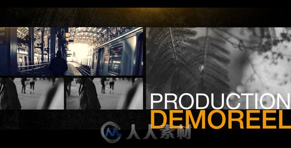 影视级演绎展示动画AE模板 Videohive Production Demo Reel 11289801