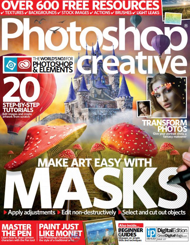 Photoshop创意杂志2015年第127期 Photoshop Creative Issue 127