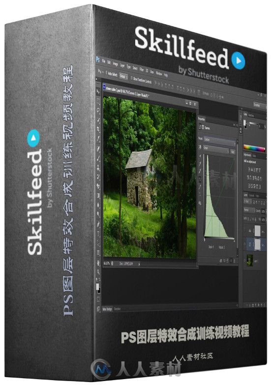 PS图层特效合成训练视频教程 Skillfeed Mastering Photoshop Layers the Key to Ef...