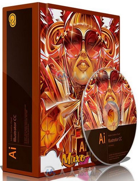 Illustrator CC 2015矢量绘画软件V19.0.0版 Adobe Illustrator CC 2015 19.0.0 Win64