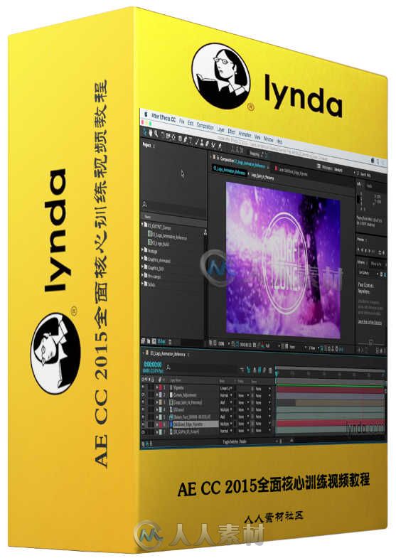 AE CC 2015全面核心训练视频教程 After Effects CC Essential Training 2015