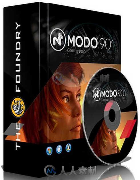 Modo三维建模设计软件V901SP1版 The Foundry MODO 901 SP1 Win Mac Linux