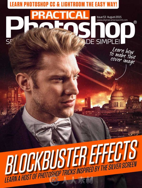 Photoshop技术指南杂志2015年8月刊 Practical Photoshop August 2015