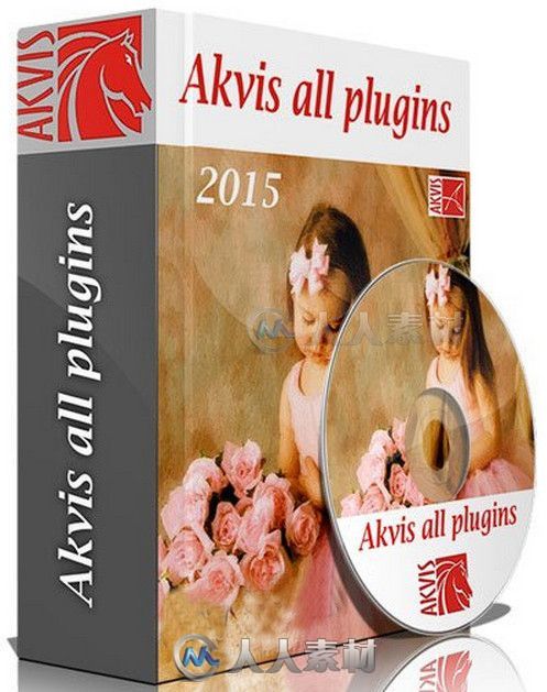 Akvis全系列平面设计PS插件合辑V09.2015版 AKVIS Plugins Bundle 2015 for Adobe P...