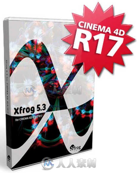 Greenworks XFrog植物C4DR16-R17插件V5.3DC10092015版 Greenworks XFrog v5.3 DC10...