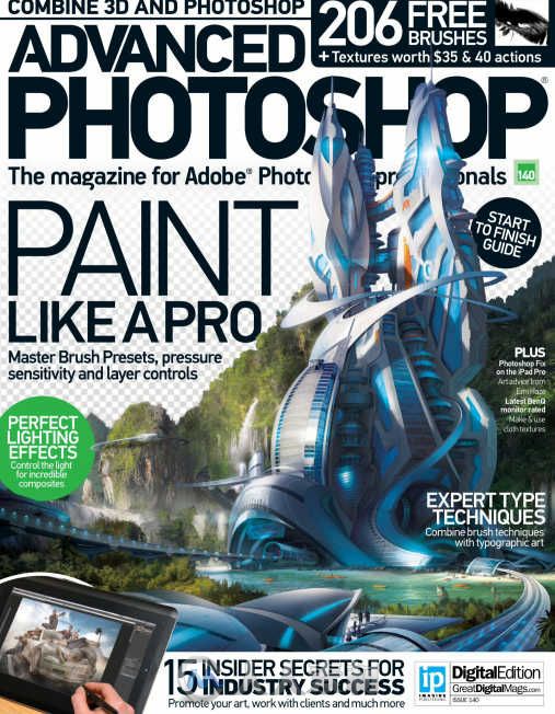 Photoshop高端杂志2015年总第140期 Advanced Photoshop Issue 140 2015