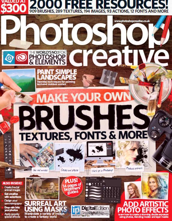 Photoshop创意杂志2015年第132期 Photoshop Creative Issue 132 2015