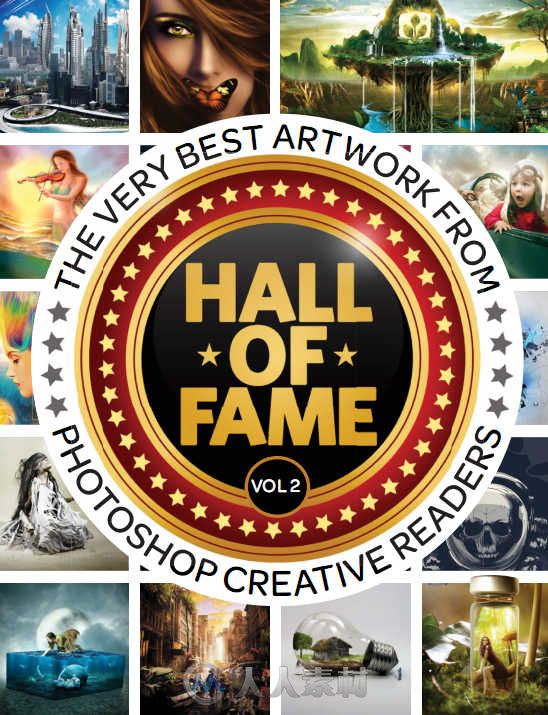 Photoshop创意杂志名人堂特辑第二季 Photoshop Creative Hall of Fame Volume 2