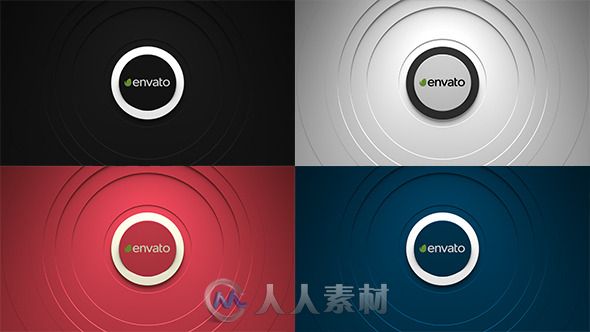 清新声音Logo演绎动画AE模板 Videohive Clean Sound Logo Reveal 11842362