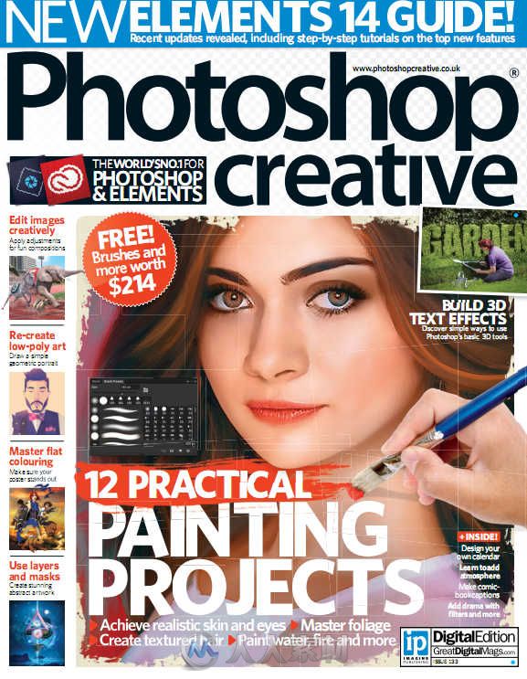 Photoshop创意杂志2015年第133期 Photoshop Creative Issue 133 2015