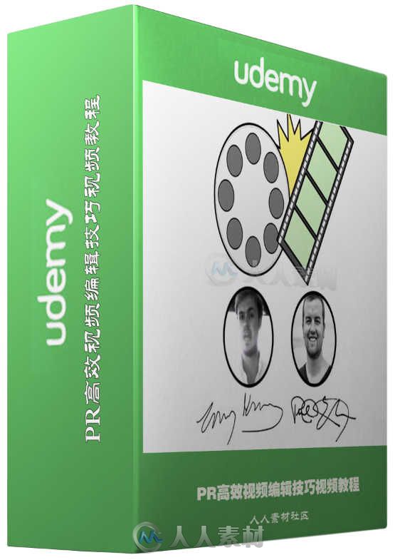 PR高效视频编辑技巧视频教程 Udemy Mastering Series Accelerated Video Editing S...