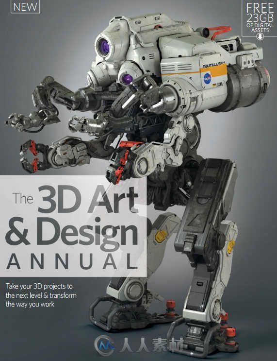 三维艺术设计书籍年刊第一季 The 3D Art &amp; Design Annual Volume 1