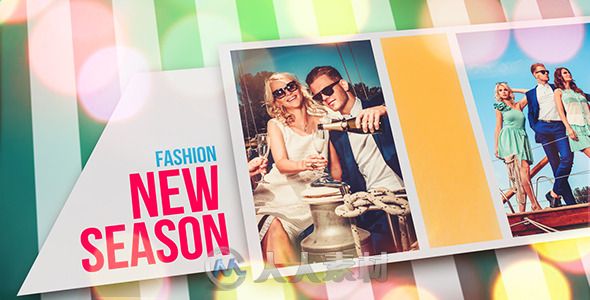 时尚季节展示动画AE模板 Videohive Fashion New Season 12315045