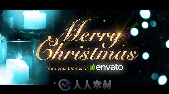 魔法圣诞祝福动画AE模板 Videohive Magic Christmas Greetings 13511705